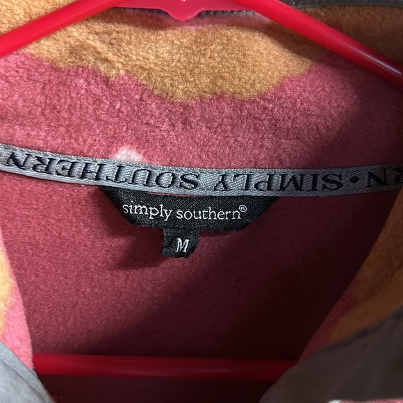 NWOT simply southern fleece pullover size medium - Picture 2 of 4